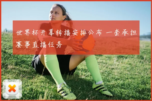 世界杯开幕转播安排公布 一套承担赛事直播任务